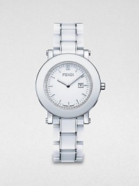 F642140D Watch Diamond Ladies - White Dial Ceramic Case Quartz Movement F642140D Watch Diamond Ladies - White Dial Ceramic Case Quartz Movement