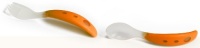 Thinkbaby BPA Free Fork and Spoon Set, Natural/Orange Thinkbaby BPA Free Fork and Spoon Set, Natural/Orange