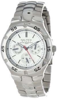 Nautica Men's N10074 Metal Round Multifunction Watch Nautica Men's N10074 Metal Round Multifunction Watch