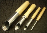 Set of Four Clay Tools- Hole Cutters Set of Four Clay Tools- Hole Cutters
