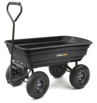 Tricam GOR200B Gorilla Carts 600-Pound Capacity Poly Dump Cart, Black Tricam GOR200B Gorilla Carts 600-Pound Capacity Poly Dump Cart, Black