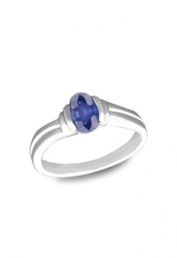 Effy Jewlery Sterling Silver Blue Sapphire Ring, .94 TCW Ring size 7 Effy Jewlery Sterling Silver Blue Sapphire Ring, .94 TCW Ring size 7