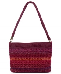Hipster cool meets functional flair with this 3-in-1 design from The Sak that converts from a crossbody to a shoulder bag to a clutch. Featuring sparkly stripes and signature detailing, it's sized-right for wherever the day may take you. Hipster cool meets functional flair with this 3-in-1 design from The Sak that converts from a crossbody to a shoulder bag to a clutch. Featuring sparkly stripes and signature detailing, it's sized-right for wherever the day may take you.