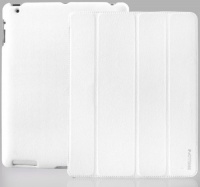INVELLOP WHITE Leatherette Cover Case for iPad 2 / iPad 3 / The New iPad (Built-in magnet for sleep/wake feature) INVELLOP WHITE Leatherette Cover Case for iPad 2 / iPad 3 / The New iPad (Built-in magnet for sleep/wake feature)