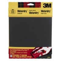 3M Wetordry Sandpaper, 9-Inch by 11-Inch, Extra Fine 320 Grit, 5-Sheet 3M Wetordry Sandpaper, 9-Inch by 11-Inch, Extra Fine 320 Grit, 5-Sheet