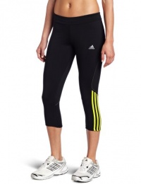 adidas Women's Response Drei Streifen Three-Quarter Tight adidas Women's Response Drei Streifen Three-Quarter Tight