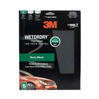 3M 32043 Imperial Wetordry 9 x 11 P220A Grit Sheet, (Pack of 5) 3M 32043 Imperial Wetordry 9 x 11 P220A Grit Sheet, (Pack of 5)