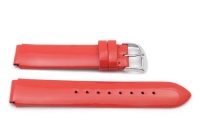 16mm by 18mm Red PHILIP STEIN STYLE PATENT GENUINE LEATHER BANDS 16mm by 18mm Red PHILIP STEIN STYLE PATENT GENUINE LEATHER BANDS