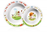 Philips AVENT BPA Free Toddler Bowl Set, 6+ Months, 2-Pack Philips AVENT BPA Free Toddler Bowl Set, 6+ Months, 2-Pack