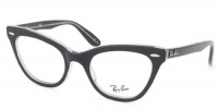 Ray Ban RX5226 Eyeglasses-2034 Black/Transparent-49mm Ray Ban RX5226 Eyeglasses-2034 Black/Transparent-49mm