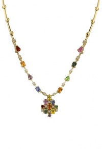 Effy Jewlery 14K Yellow Gold Multi Gemstone & Diamond Necklace Effy Jewlery 14K Yellow Gold Multi Gemstone & Diamond Necklace