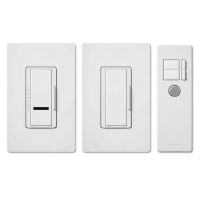 Lutron #MIR-603THW-WH White 3WY Dimmer/Remote Lutron #MIR-603THW-WH White 3WY Dimmer/Remote