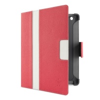 Belkin Cinema Stripe Folio Case with Stand for the New Apple 4th/3rd Generation and iPad 2 (Coral/White) Belkin Cinema Stripe Folio Case with Stand for the New Apple 4th/3rd Generation and iPad 2 (Coral/White)
