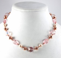 Charter Club Necklace, 18 Gold-Tone Pink Champagne and Pearl Bead Necklace Charter Club Necklace, 18 Gold-Tone Pink Champagne and Pearl Bead Necklace