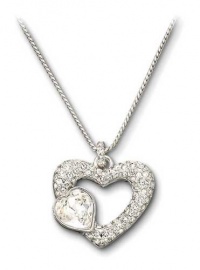 Swarovski Emotion Crystal and Rhodium-Plated Pendant 843865 Swarovski Emotion Crystal and Rhodium-Plated Pendant 843865