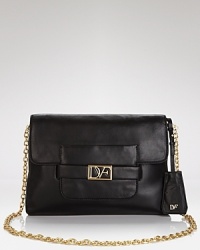 Crush hard on this DIANE von FURSTENBERG leather clutch. Like the best arm candy, it's got the shape, the style, and so much personality. Crush hard on this DIANE von FURSTENBERG leather clutch. Like the best arm candy, it's got the shape, the style, and so much personality.