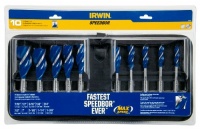 Irwin Tools 1801022 Speedbor Max Set with Storage Case, 10-Piece Irwin Tools 1801022 Speedbor Max Set with Storage Case, 10-Piece