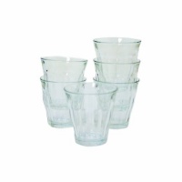 Duralex Picardie 4.5 Ounce Clear Tumbler, Set of 6 Duralex Picardie 4.5 Ounce Clear Tumbler, Set of 6