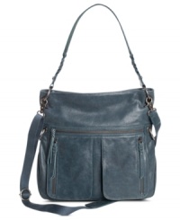 Elegant and alluring in aqua, this irresistible design from The Sak is the it-bag of the season. Ultra-soft leather is accented with antiqued silver hardware, while the versatile crossbody strap keeps hands free to access the convenient pockets inside and out. Elegant and alluring in aqua, this irresistible design from The Sak is the it-bag of the season. Ultra-soft leather is accented with antiqued silver hardware, while the versatile crossbody strap keeps hands free to access the convenient pockets inside and out.