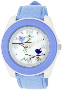 Sprout Women's ST2018MPLB Eco-Friendly Light Blue Organic Cotton Strap Watch Sprout Women's ST2018MPLB Eco-Friendly Light Blue Organic Cotton Strap Watch