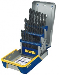 Irwin Industrial Tools 3018004 Black Oxide Metal Index Drill Bit Set with Case, 29-Piece Irwin Industrial Tools 3018004 Black Oxide Metal Index Drill Bit Set with Case, 29-Piece