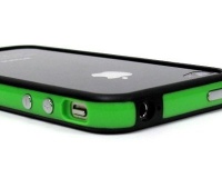 SANOXY Green and Black Premium Bumper Case for Apple iPhone 4 - AT&T SANOXY Green and Black Premium Bumper Case for Apple iPhone 4 - AT&T