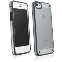 BoxWave Simple Element iPhone 5 Case - Ultra Low Profile Grey and Semi-Transparent Protective Hard Case for the New iPhone 5 - Apple iPhone 5 Cases and Covers (Grey) BoxWave Simple Element iPhone 5 Case - Ultra Low Profile Grey and Semi-Transparent Protective Hard Case for the New iPhone 5 - Apple iPhone 5 Cases and Covers (Grey)
