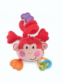 Fisher-Price Discover 'n Grow Musical Monkey Stroller Toy Fisher-Price Discover 'n Grow Musical Monkey Stroller Toy