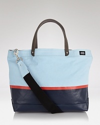 Pack a book, toss in a sweater and add your water bottle to this brilliant tote from Jack Spade. It holds all your essentials and spruces up your style with dynamic color. Plus, it's extra durable for all your short and long excursions, whether you're headed downtown, to the beach or wherever. Pack a book, toss in a sweater and add your water bottle to this brilliant tote from Jack Spade. It holds all your essentials and spruces up your style with dynamic color. Plus, it's extra durable for all your short and long excursions, whether you're headed downtown, to the beach or wherever.