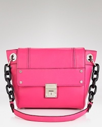 A signature style from Milly, this classic handbag features a sleek, boxy silhouette and gleaming pushlock closure. Its strap slides easily over the shoulder, lending polish to every outfit. A signature style from Milly, this classic handbag features a sleek, boxy silhouette and gleaming pushlock closure. Its strap slides easily over the shoulder, lending polish to every outfit.