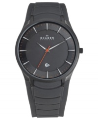 Masculine tones create a timepiece made for the modern man, by Skagen Denmark. Masculine tones create a timepiece made for the modern man, by Skagen Denmark.