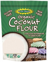 Let's Do Organic Coconut Flour, 16-OuncePouches (Pack of 6) Let's Do Organic Coconut Flour, 16-OuncePouches (Pack of 6)