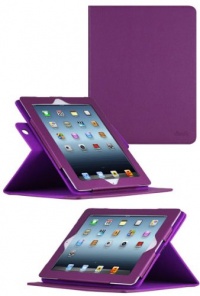 HHI 360 Dual-View Multi Angle Folio Case Cover for iPad 4 with Retina display / The new iPad (3rd Generation) / iPad 2 - Purple (Built-in magnet for sleep and wake feature) (include HHI Stylus Pen) HHI 360 Dual-View Multi Angle Folio Case Cover for iPad 4 with Retina display / The new iPad (3rd Generation) / iPad 2 - Purple (Built-in magnet for sleep and wake feature) (include HHI Stylus Pen)