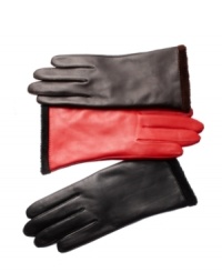 Ultra-soft microfiber lining adds an extra layer of warmth to Charter Club's classic leather gloves. Available in a choice of colors. Ultra-soft microfiber lining adds an extra layer of warmth to Charter Club's classic leather gloves. Available in a choice of colors.