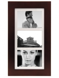 Malden 2079-357 Manhattan 5 by 7-Inch Dark Walnut Wall Frame 3 Opening Malden 2079-357 Manhattan 5 by 7-Inch Dark Walnut Wall Frame 3 Opening