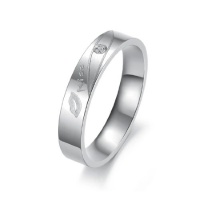 MiniBlue Kiss Ring Female Rings Size 5-8 US MiniBlue Kiss Ring Female Rings Size 5-8 US