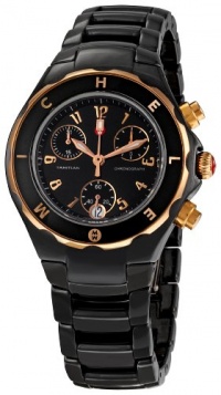 Michele Women's MWW12A000010 Tahitian Chronograph Watch Michele Women's MWW12A000010 Tahitian Chronograph Watch