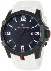 Tommy Hilfiger Men's 1790785 Sport Black Ion-Plating and White Watch Tommy Hilfiger Men's 1790785 Sport Black Ion-Plating and White Watch