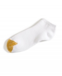 Cushion each step. Line your shoes with these plush ankle socks by Gold Toe. Come in a pack of six. Cushion each step. Line your shoes with these plush ankle socks by Gold Toe. Come in a pack of six.