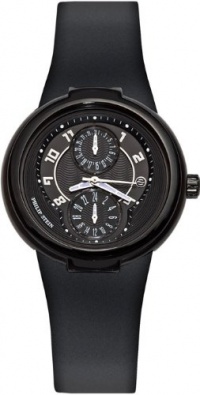 Philip Stein Women's 31-AB-RBB Active Black Rubber Strap Watch Philip Stein Women's 31-AB-RBB Active Black Rubber Strap Watch