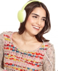 Cool tunes. Keep ears warm while rocking out to your playlist faves with these faux fur ear warmers from Sporto that do double duty on cold days. Cool tunes. Keep ears warm while rocking out to your playlist faves with these faux fur ear warmers from Sporto that do double duty on cold days.