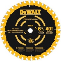 DEWALT DW9196 6-1/2-Inch 40T Precision Framing Saw Blade