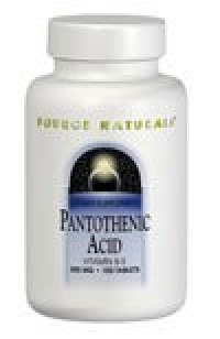 Source Naturals Pantothenic Acid 100mg, 250 Tablets Source Naturals Pantothenic Acid 100mg, 250 Tablets