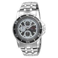 U.S. Polo Assn. Men's US8458 Black and White Dial Silver-Tone Bracelet Watch U.S. Polo Assn. Men's US8458 Black and White Dial Silver-Tone Bracelet Watch