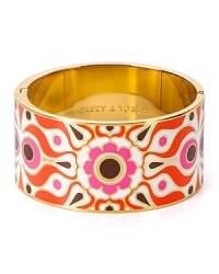 We're wearing bangles by the armful this season. And this bold, printed style from kate spade new york will make a standout addition to any stack. We're wearing bangles by the armful this season. And this bold, printed style from kate spade new york will make a standout addition to any stack.
