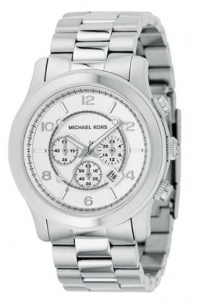 Michael Kors Men's MK8086 Runway Silver-Tone Watch Michael Kors Men's MK8086 Runway Silver-Tone Watch