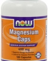 NOW Foods Magnesium Capsules, 180 Capsules / 400mg