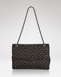 Start a grand love affair with this Rebecca Minkoff satchel. Coolly crafted of leather with poised and polished proportions, it's so ready to go steady. Start a grand love affair with this Rebecca Minkoff satchel. Coolly crafted of leather with poised and polished proportions, it's so ready to go steady.