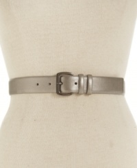 Simply classic. Accent a pair of trousers or polish off jeans with this clean belt by Style&co. Simply classic. Accent a pair of trousers or polish off jeans with this clean belt by Style&co.