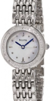 Bulova Women's 96R150 Diamond Petite Classic Watch Bulova Women's 96R150 Diamond Petite Classic Watch